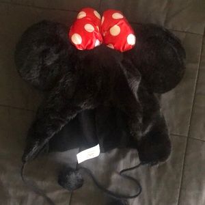 Minnie mouse beanie hat